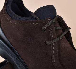 Scarpe Fabi doppio tessuto suede moro Velour FU1232B03LON84NH09 FABI