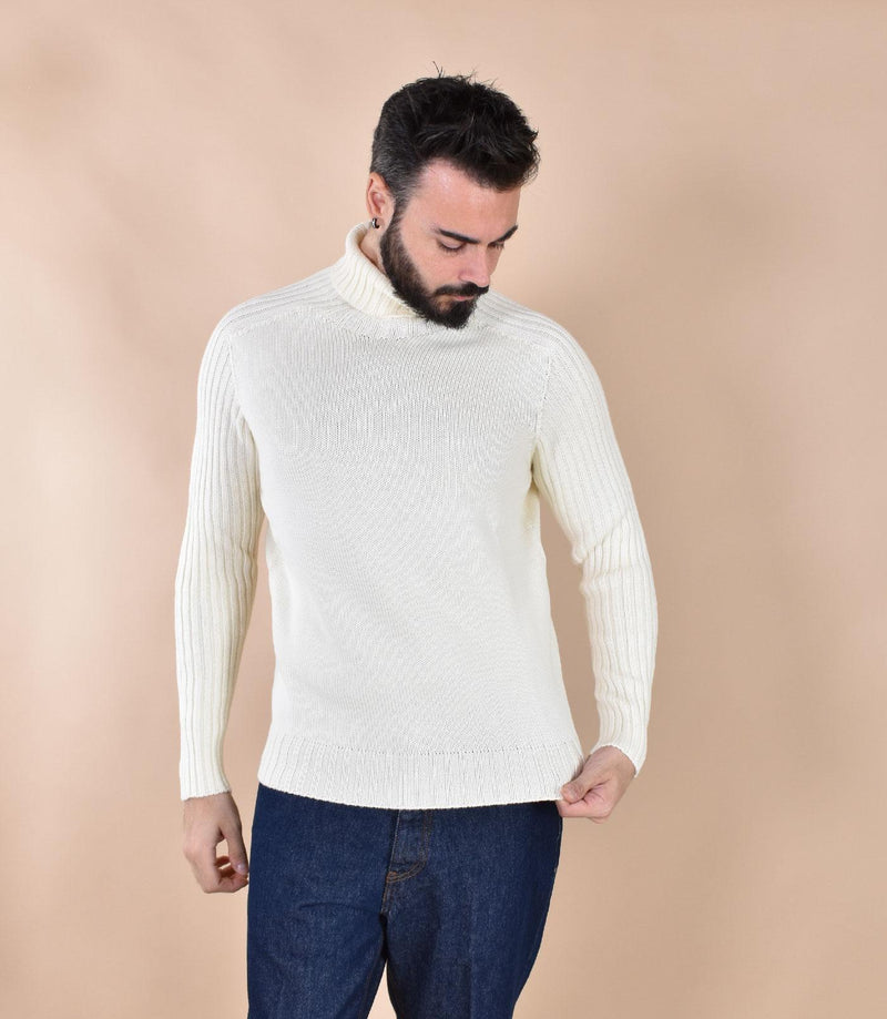 Dolcevita Gran Sasso Rain Wool bianco panna 