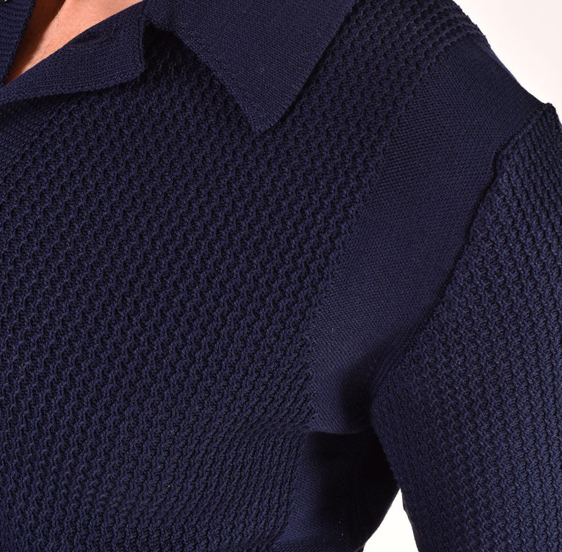 Camicia Daniele Fiesoli maglia blu 