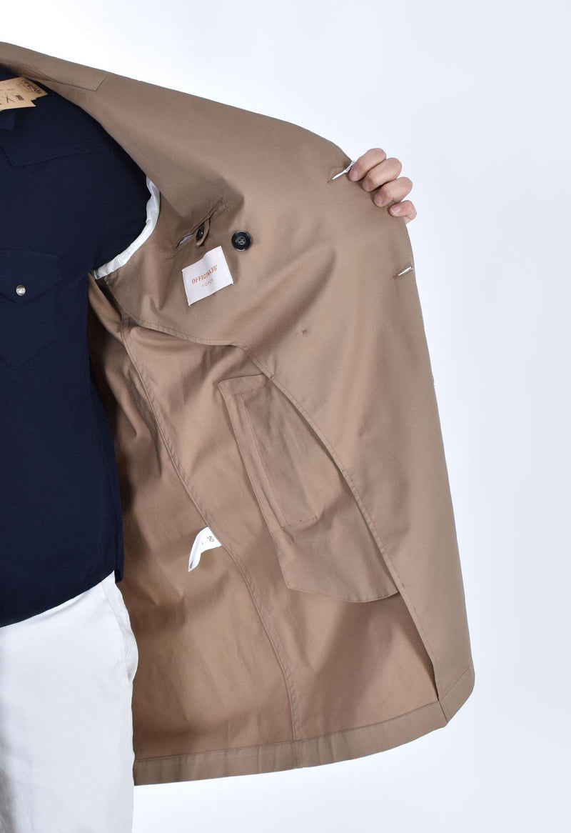 Cappotto Officina 36 trench cammello 