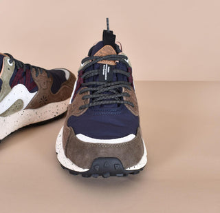 Scarpe Sneakers Flower Mountain Yamano marrone blu YAMANO3D31 Flower Mountain