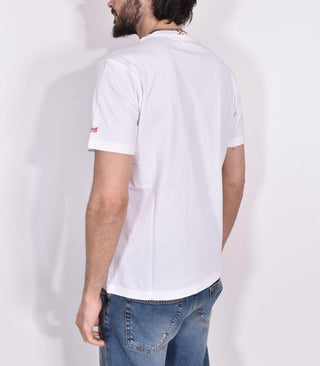 T-shirt Mc2 Saint Barth Negroni mattina bianca 0413801 MC2 SAINT BARTH