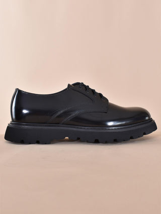 Scarpe Doucal's derby horse nero DU2514GOTNUF007NN00 DOUCAL'S
