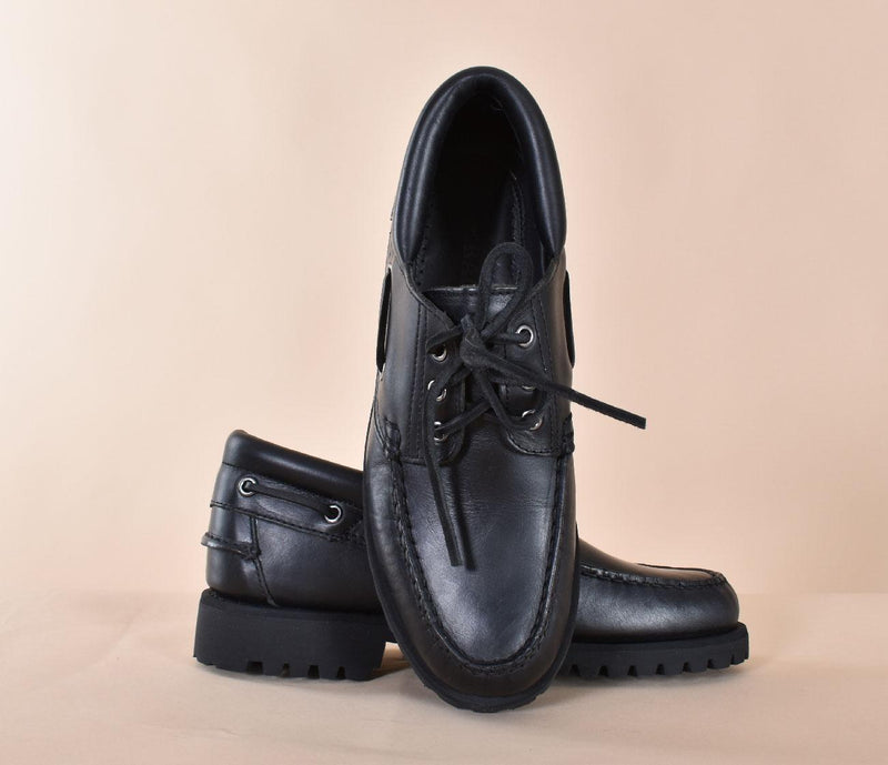 Scarpe Sebago Acadia waxy nere 741271924 SEBAGO