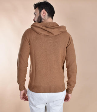 Felpa maglia Gran Sasso Super geelong marrone 24172 25024149 GRAN SASSO