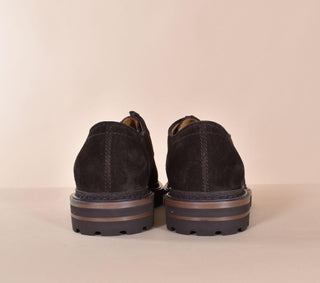 Scarpe Henderson Baracco suede Tokyo moro 8420001 HENDERSON