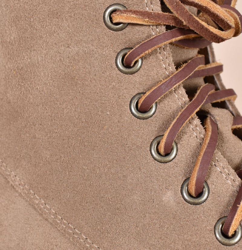 Scarpe Sebago stivaletti Tala mid suede beige 76111906 SEBAGO