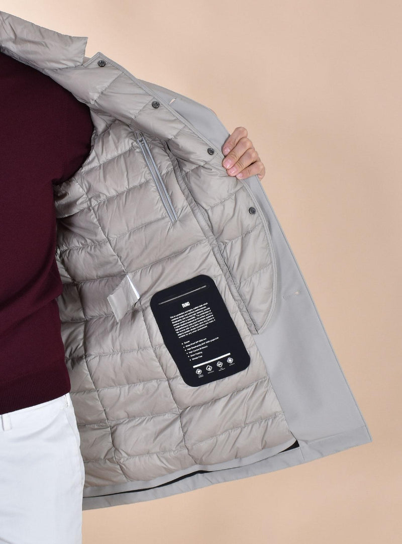 Giubbotto Duno parka Palladium Torano tortora PALLADIUM023 DUNO