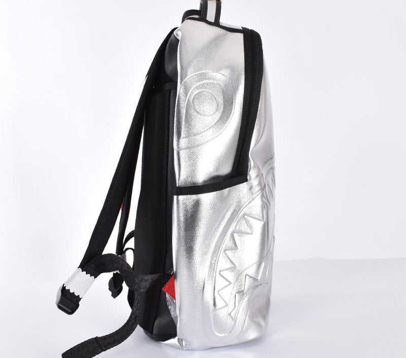 Zaino Sprayground  silver side 