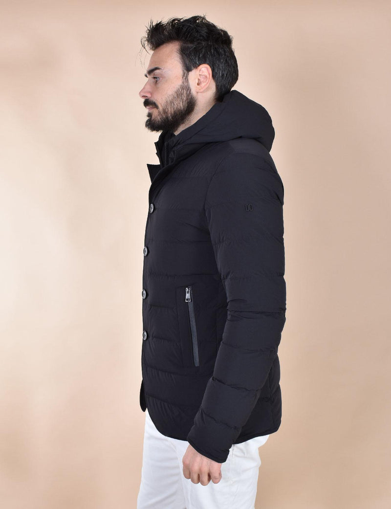 Giubbotto Duno Master Licosa nero cappuccio MASTER H901 DUNO