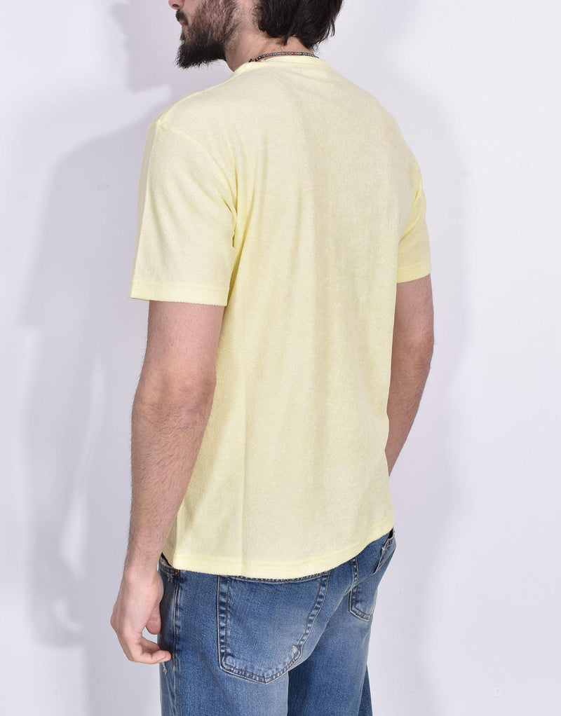 T-shirt Mc2 Saint Barth Gary Terry spugna giallo 
