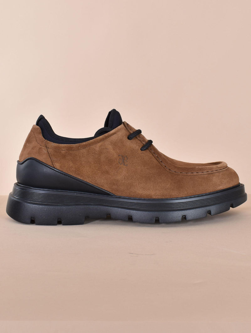 Scarpe Fabi doppio tessuto suede tabacco Velour FU1232B03LON84N55A FABI