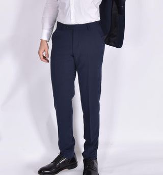 Abito Simbols smoking blu collo scialle A10900L85 SIMBOLS