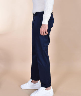 Pantalone Be Able ricky regular blu twill GSO GSO RICK03 BE ABLE