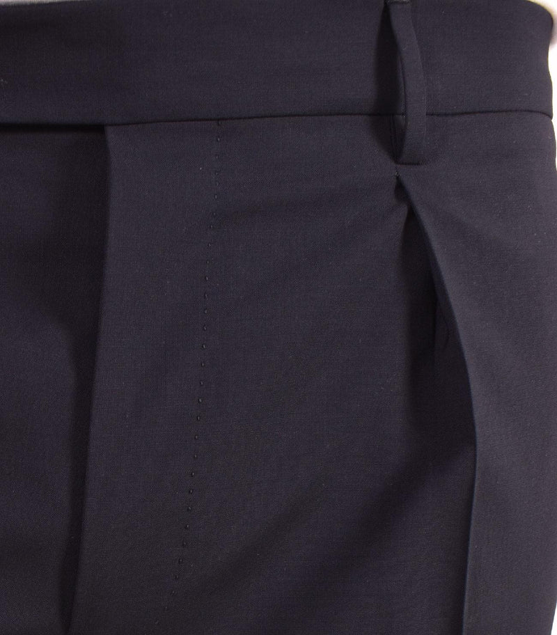 Pantalone Berwich Chiaia lana vergine blu 