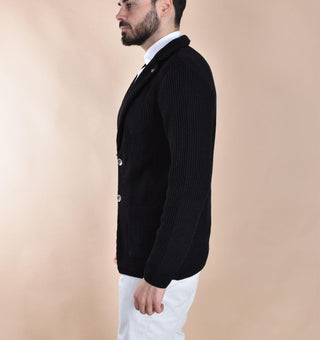 Giacca maglia Officina 36 nera CUBG BG6301 OFFICINA 36