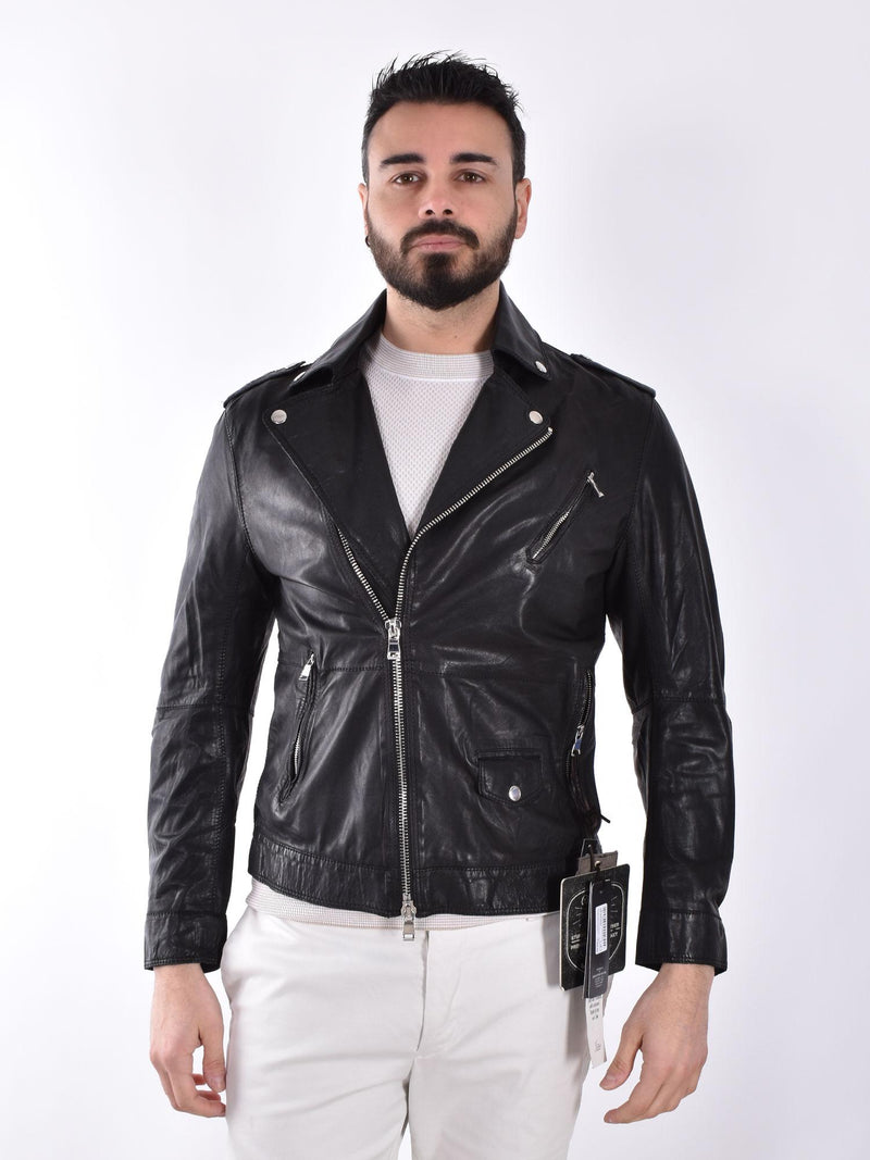 Giubbotto chiodo The Jack Leather Revenge 