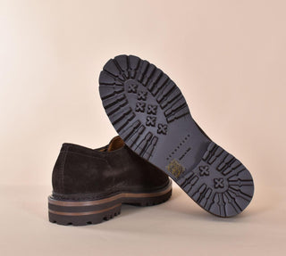 Scarpe Henderson Baracco suede Tokyo moro 8420001 HENDERSON