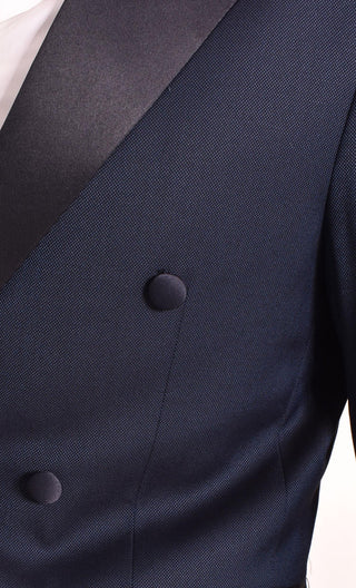 Abito Marcel Morel doppiopetto 1 bottone blu AB033201 Marcel Morel