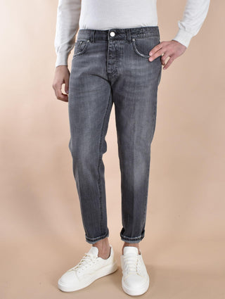 Jeans Be Able Davis shorter grigio nero TP-W25101 BE ABLE