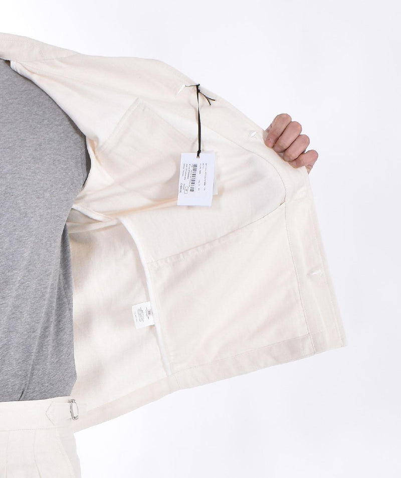 Abito Gran Sasso sahariana lino sabbia 