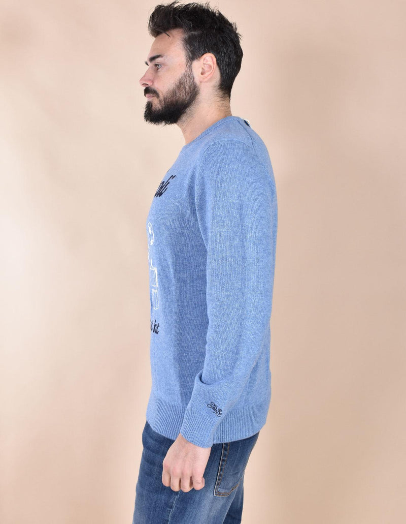 Maglia Mc2 Saint Barth azzurra Napoli kit 0291533 MC2 SAINT BARTH