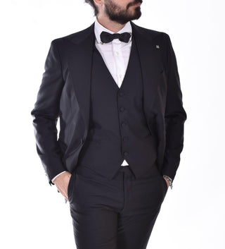 Abito smoking Pino Lerario revers lancia 06UEZ297/E-PLN1264 TAGLIATORE