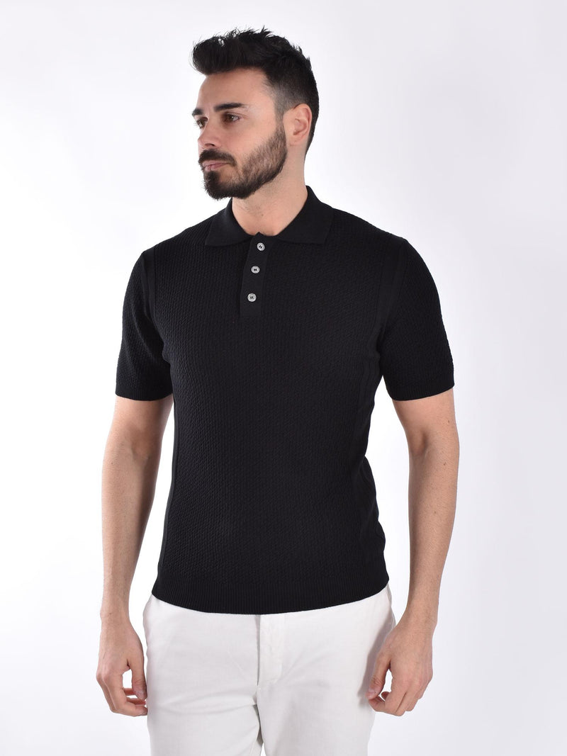 Polo Daniele Fiesoli nero 