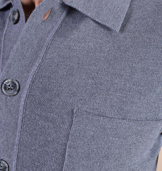 Maglia camicia Daniele Fiesoli grigio DF011610 DANIELE FIESOLI