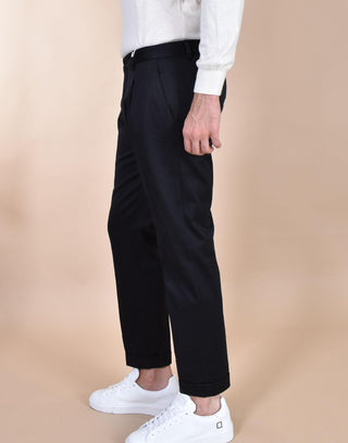 Pantalone Be Able ricky regular nero twill GSO GSO RICK04 BE ABLE