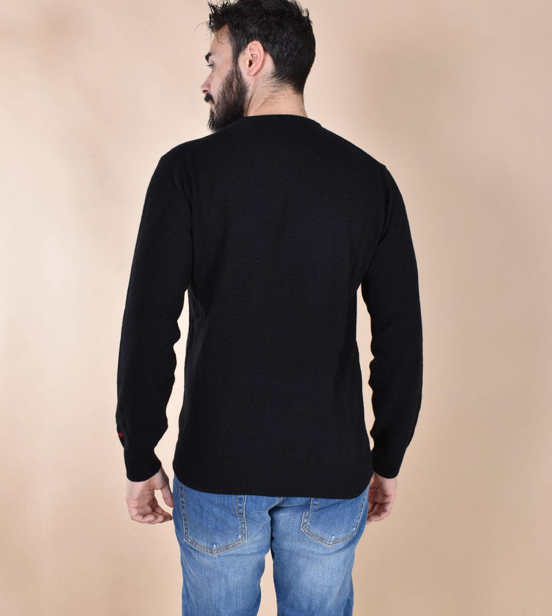 Maglia Mc2 Saint Barth Yuppies nera 0042000 MC2 SAINT BARTH