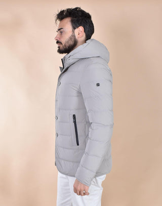 Giubbotto Duno Master Licosa tortora cappuccio MASTER H023 DUNO