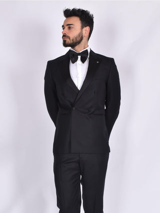 Abito Tagliatore doppiopetto smoking 1 bottone nero SFBRDIONA SFBRDIONA3012 TAGLIATORE