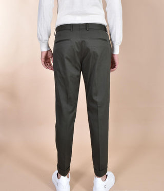 Pantalone Be Able ricky regular verde twill GSO GSO RICK06 BE ABLE