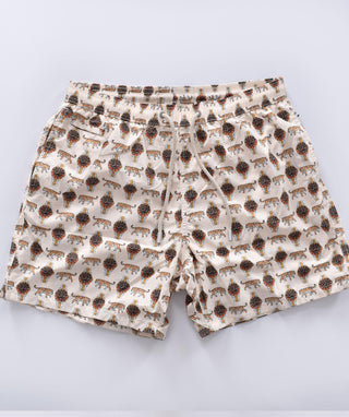 Costume bagno Mc2 Saint Barth wild watch bianco orologi tigre 0512911 MC2 SAINT BARTH