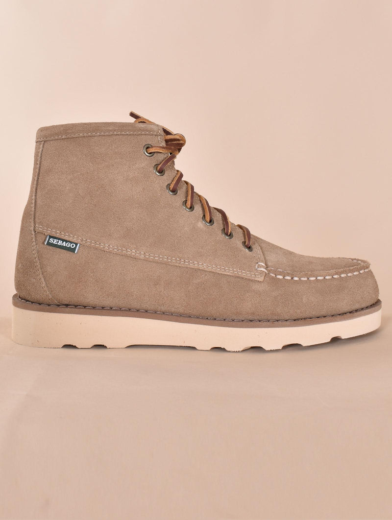 Scarpe Sebago stivaletti Tala mid suede beige 76111906 SEBAGO