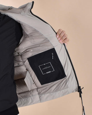 Giubbotto Piumino Heskimo puffer bistretch beige 44001803 HèSKIMO