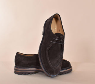 Scarpe Henderson Baracco suede Tokyo moro 8420001 HENDERSON