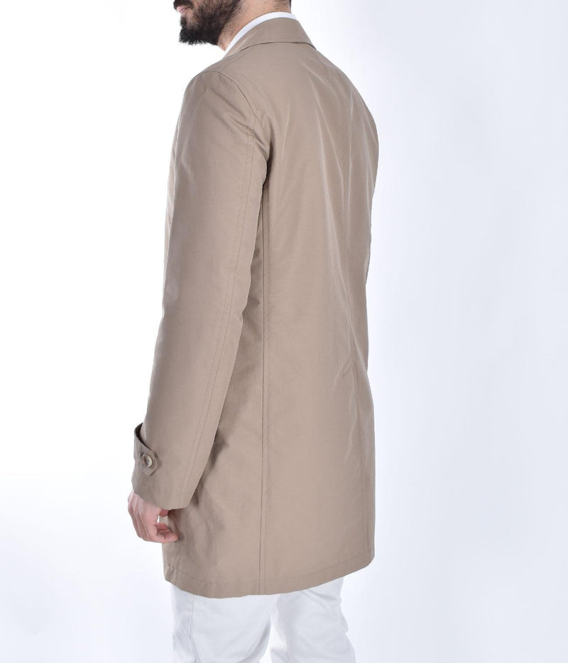 Cappotto primaverile Tagliatore Nolan Spolverino beige 
