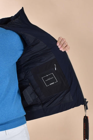 Giubbotto Piumino Heskimo puffer bistretch blu 44001801 HèSKIMO