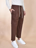Yes London trousers, fresh cocoa wool trousers