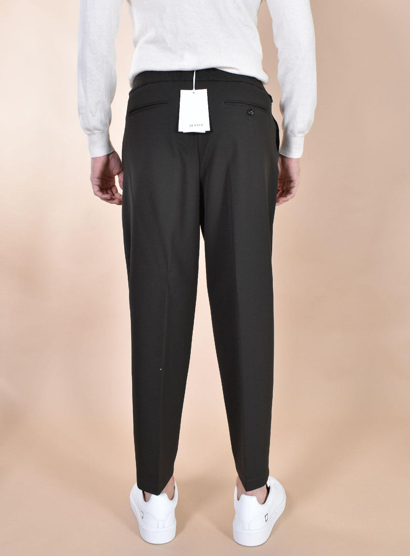 Pantalone Be Able Taka verde elastico cinturino TAK BTN01 BE ABLE