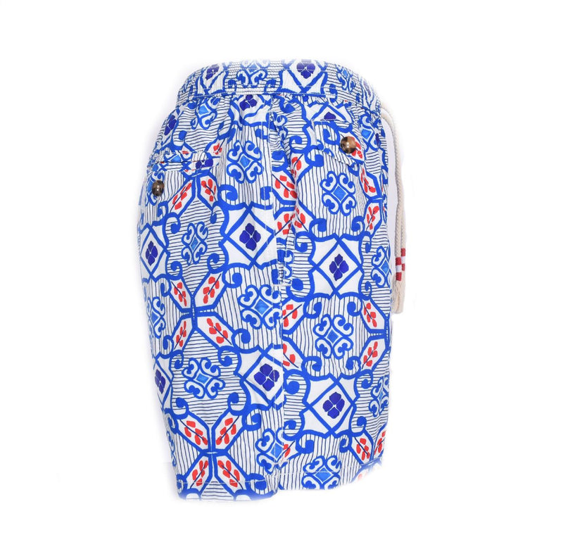 Costume bagno Mc2 Saint Barth stripec azul bianco blu royal 