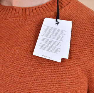 Maglia Gran Sasso ruggine girocollo Super Geelong 23131 25012373 GRAN SASSO