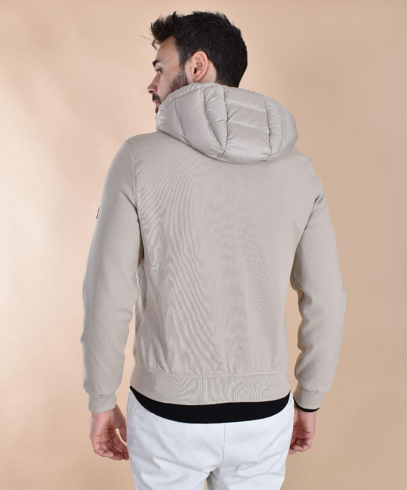 Giubbotto Heskimo doppio tessuto beige 944007102 HèSKIMO