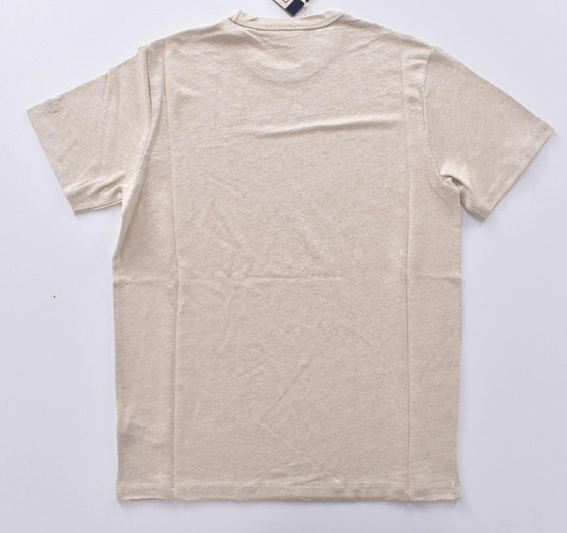 T-shirt Mc2 Saint Barth beige lino 