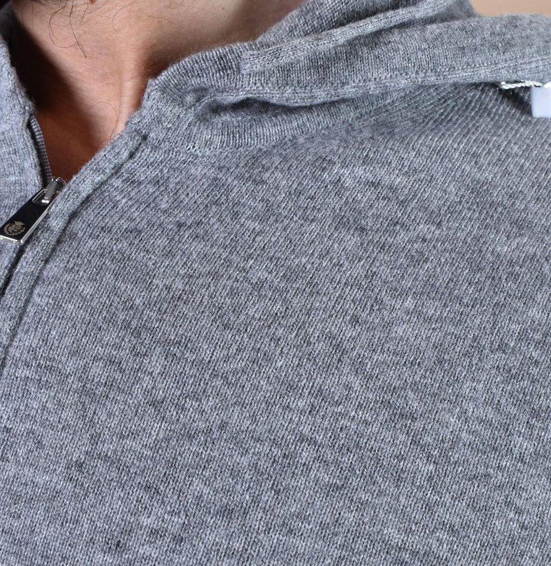 Maglia felpa Della Ciana cappuccio zip 1811901 Della Ciana