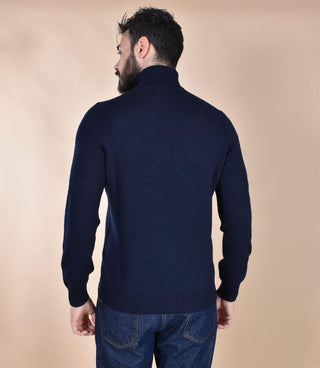 Dolcevita Gran Sasso merinos extrafine blu navy 23197 14212598 GRAN SASSO