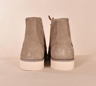 Scarpe Sebago stivaletti Tala mid suede beige 76111906 SEBAGO