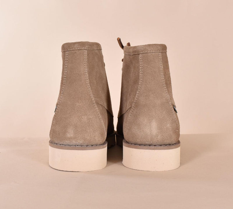 Scarpe Sebago stivaletti Tala mid suede beige 76111906 SEBAGO